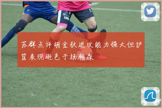 苏群点评胡金秋进攻能力强大但护筐表现逊色于杨瀚森